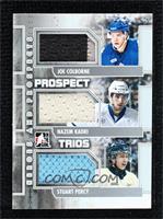 Joe Colborne, Nazem Kadri, Stuart Percy #/50