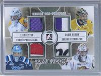 Liam Liston, David Honzik, Christopher Gibson, Jordan Binnington #/19