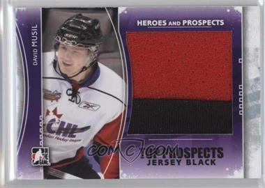 2011-12 In the Game Heroes and Prospects - Top Prospects - Black Jersey #TPM-14 - David Musil