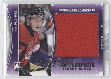 2011-12 In the Game Heroes and Prospects - Top Prospects - Black Jersey #TPM-16 - Matt Puempel
