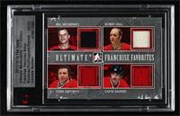 Bill Mosienko, Bobby Hull, Tony Esposito, Denis Savard [Uncirculated] #/24