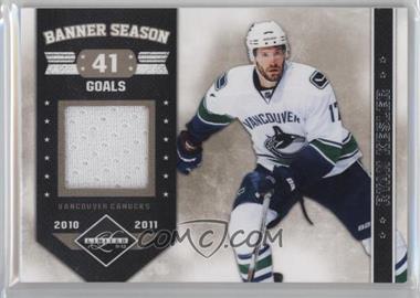 2011-12 Limited - Banner Season - Materials #4 - Ryan Kesler /99