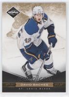 David Backes #/25