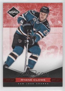 2011-12 Limited - [Base] - Ruby Spotlight #91 - Ryane Clowe /49