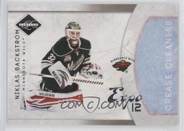2011-12 Limited - Crease Cleaners - Expo 12 #12 - Niklas Backstrom /5