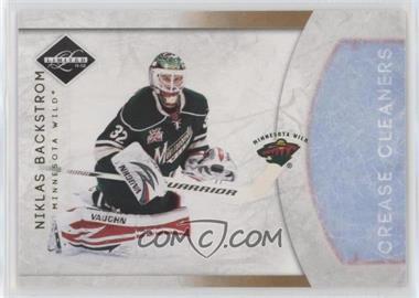 2011-12 Limited - Crease Cleaners - Gold Spotlight #12 - Niklas Backstrom /25