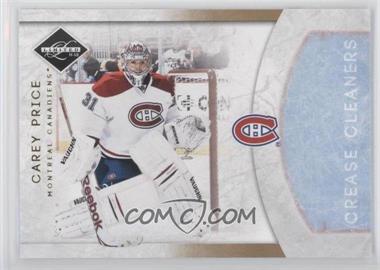 2011-12 Limited - Crease Cleaners - Gold Spotlight #3 - Carey Price /25