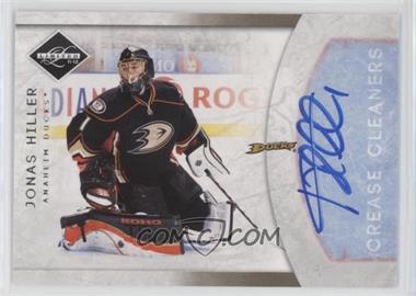 2011-12 Limited - Crease Cleaners - Signatures #10 - Jonas Hiller /91