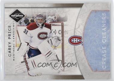 2011-12 Limited - Crease Cleaners #3 - Carey Price /199