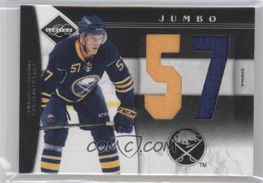 2011-12 Limited - Jumbo Materials - Jersey Number Prime #11 - Tyler Myers /10