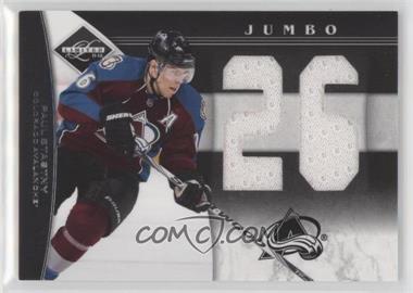 2011-12 Limited - Jumbo Materials - Jersey Numbers #25 - Paul Stastny /49