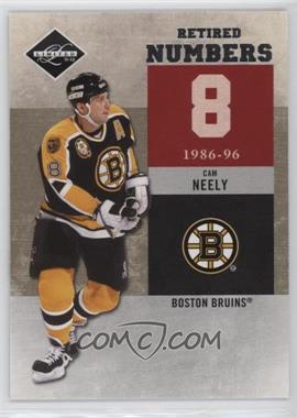 2011-12 Limited - Retired Numbers #4 - Cam Neely /199