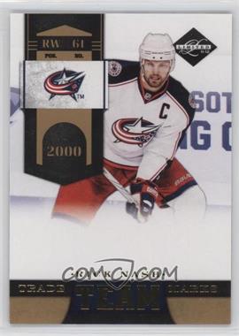 2011-12 Limited - Team Trademarks - Gold Spotlight #11 - Rick Nash /25