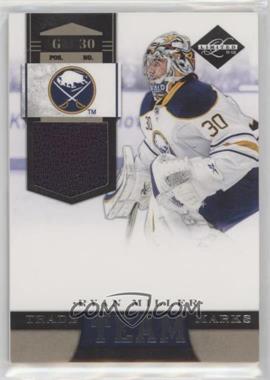 2011-12 Limited - Team Trademarks - Materials #10 - Ryan Miller /99