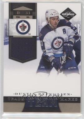 2011-12 Limited - Team Trademarks - Materials #3 - Dustin Byfuglien /99 [Noted]