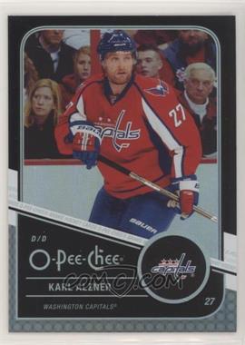 2011-12 O-Pee-Chee - [Base] - Rainbow Foil Black Border #275 - Karl Alzner /100