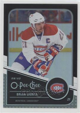 2011-12 O-Pee-Chee - [Base] - Rainbow Foil Black Border #45 - Brian Gionta /100