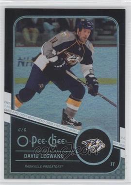 2011-12 O-Pee-Chee - [Base] - Rainbow Foil Black Border #460 - David Legwand /100