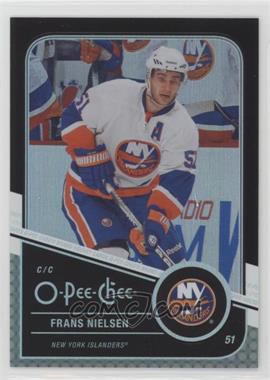 2011-12 O-Pee-Chee - [Base] - Rainbow Foil Black Border #493 - Frans Nielsen /100