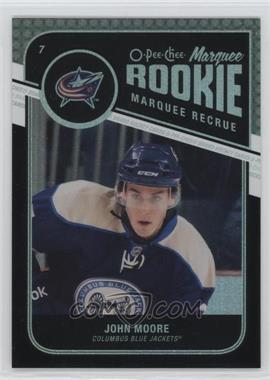 2011-12 O-Pee-Chee - [Base] - Rainbow Foil Black Border #589 - Marquee Rookie - John Moore /100