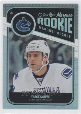 2011-12 O-Pee-Chee - [Base] - Rainbow Foil #553 - Marquee Rookie - Yann Sauve