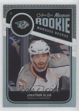 2011-12 O-Pee-Chee - [Base] - Rainbow Foil #577 - Marquee Rookie - Jonathon Blum