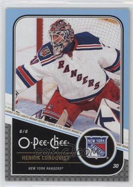 2011-12 O-Pee-Chee - [Base] #340 - Henrik Lundqvist