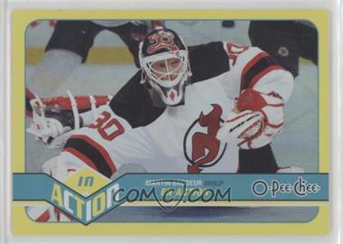 2011-12 O-Pee-Chee - In Action #A37 - Martin Brodeur