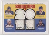 Jaroslav Halak, Patrik Berglund, David Backes, David Perron