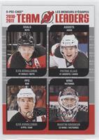 New Jersey Devils Team, Ilya Kovalchuk, Patrik Elias, Martin Brodeur