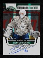 Freshman Signatures - Ben Scrivens #/5