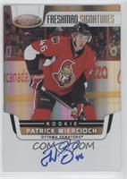 Freshman Signatures - Patrick Wiercioch #/25