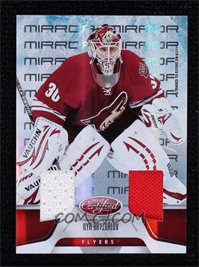 2011-12 Panini Certified - [Base] - Mirror Red Dual Materials #106 - Ilya Bryzgalov /150