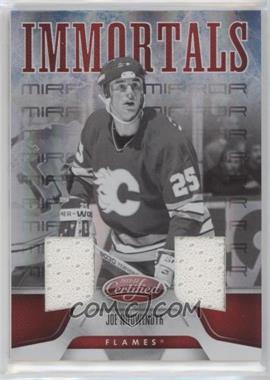 2011-12 Panini Certified - [Base] - Mirror Red Dual Materials #170 - Immortals - Joe Nieuwendyk /50