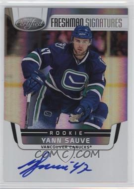 2011-12 Panini Certified - [Base] #173 - Freshman Signatures - Yann Sauve