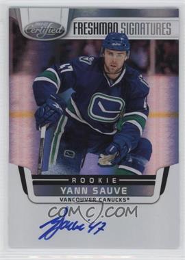 2011-12 Panini Certified - [Base] #173 - Freshman Signatures - Yann Sauve