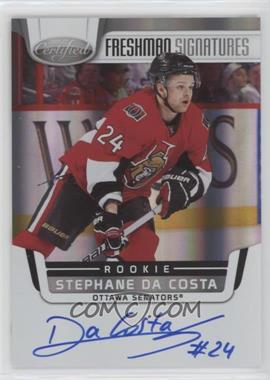 2011-12 Panini Certified - [Base] #178 - Freshman Signatures - Stephane Da Costa