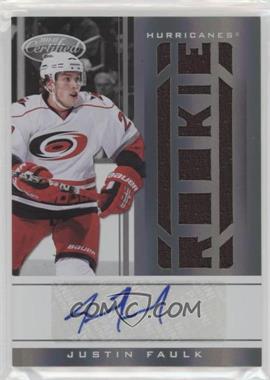 2011-12 Panini Certified - [Base] #225 - Justin Faulk /499