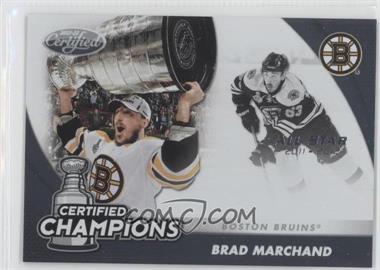 2011-12 Panini Certified - Certified Champions - All-Star 2011-2012 #5 - Brad Marchand /5