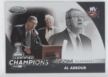 2011-12 Panini Certified - Certified Champions #17 - Al Arbour