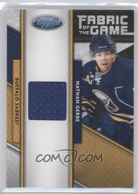 2011-12 Panini Certified - Fabric of the Game Materials #22 - Nathan Gerbe /399