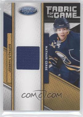 2011-12 Panini Certified - Fabric of the Game Materials #22 - Nathan Gerbe /399