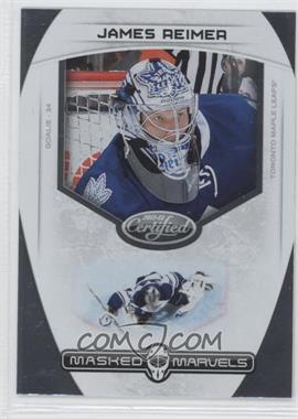 2011-12 Panini Certified - Masked Marvels #9 - James Reimer