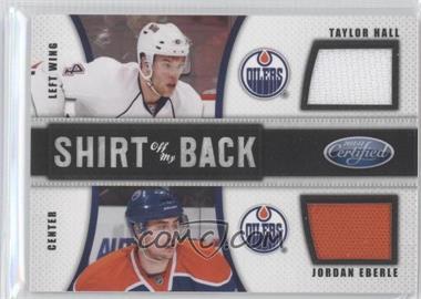 2011-12 Panini Certified - Shirt Off My Back Combos #1 - Taylor Hall, Jordan Eberle /99