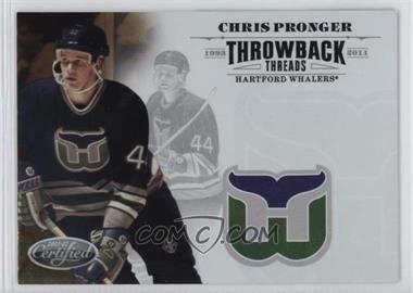 2011-12 Panini Certified - Throwback Threads #4 - Chris Pronger