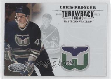 2011-12 Panini Certified - Throwback Threads #4 - Chris Pronger