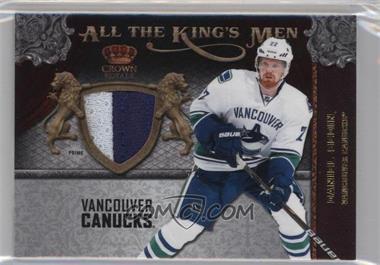 2011-12 Panini Crown Royale - All the King's Men Memorabilia - Prime #12 - Daniel Sedin /50