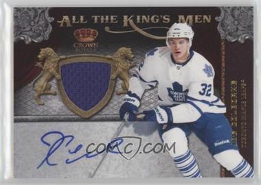 2011-12 Panini Crown Royale - All the King's Men Memorabilia - Signatures #6 - Joe Colborne /100