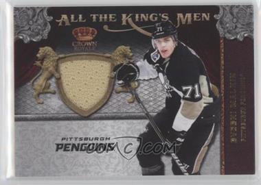 2011-12 Panini Crown Royale - All the King's Men Memorabilia #24 - Evgeni Malkin