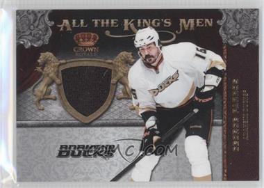 2011-12 Panini Crown Royale - All the King's Men Memorabilia #25 - George Parros